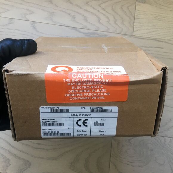 Mitel 5330e IP Phone Enhanced Gigabit 50006476 BACKLIT Display POE - New - Picture 5 of 8